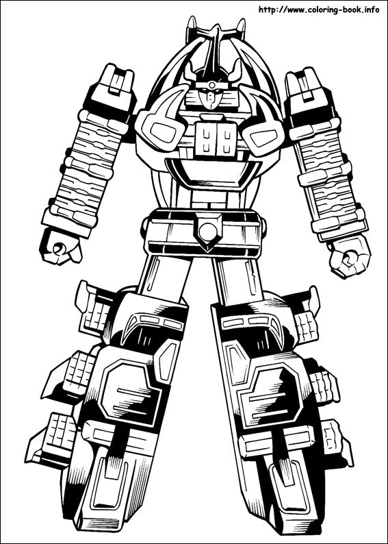 Power rangers kolorowanki